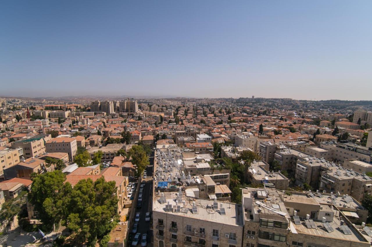 Gorgeous Design 3 Bdr Appart - J Tower - Amazing View! Apartman Jeruzsálem Kültér fotó